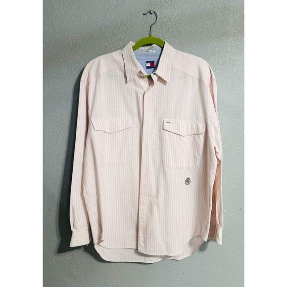 Tommy Hilfiger Other - Button Up Shirt Men Large Tommy Hilfiger